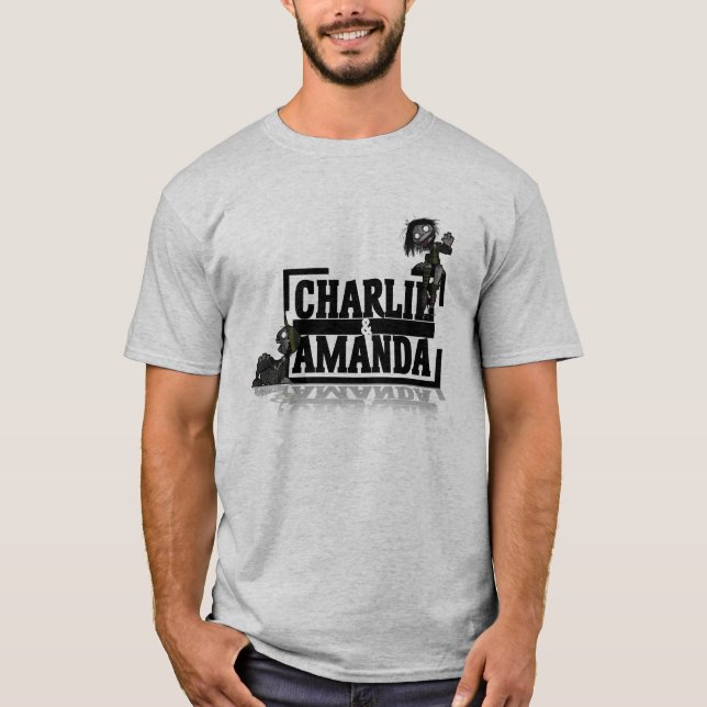 Camiseta de Charlie & de Amanda (Frente)