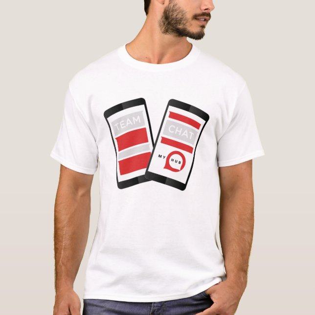 Camiseta de Chat da Equipe (Frente)