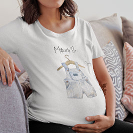 Camiseta de Chuveiro de Bebê Menino para Futuras M