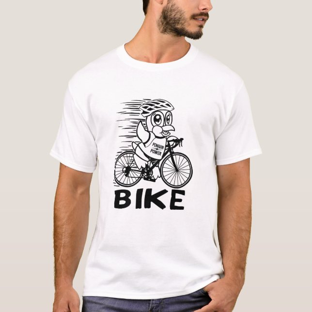 Camiseta de ciclismo de bicicleta de energia pingu (Frente)