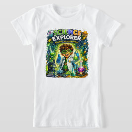 Camiseta de Ciência para Crianças | Explorador de 