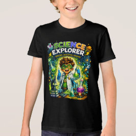 Camiseta de Ciência para Crianças | Explorador de 