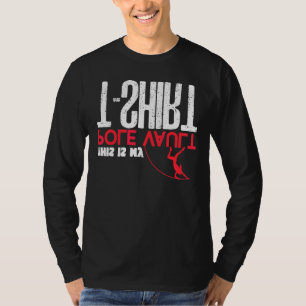 Camiseta De Cima Para Baixo Esta É A Minha Reprodução De Ca