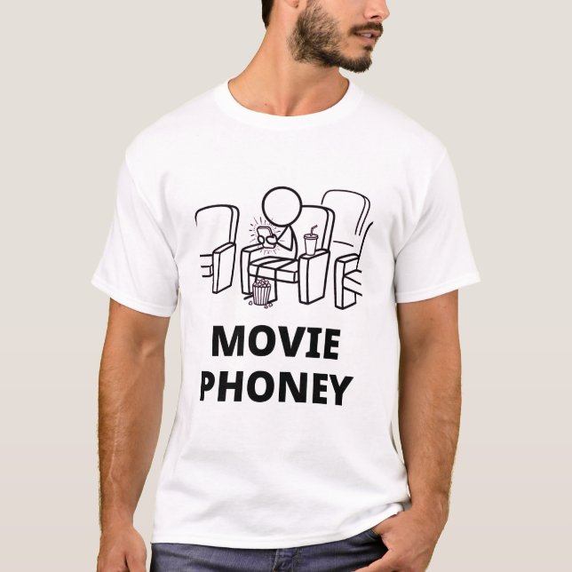 Camiseta de Cinema Falsa (Frente)
