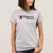 Camiseta de cinza do Lawrence Times (apenas na fre