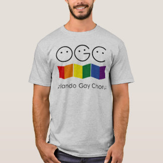 Camiseta de cinza Orlando Gay Chorus Men