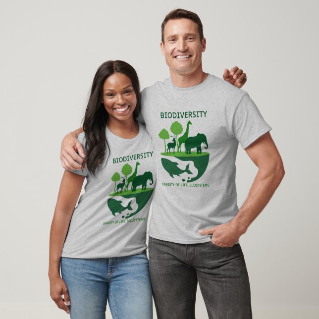 Camiseta de Cinzas de Biodiversidade (Unissex)