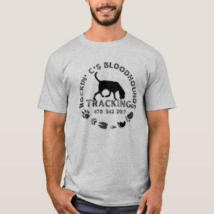 Camiseta de Cinzas de Bloodhound Black Rockin C