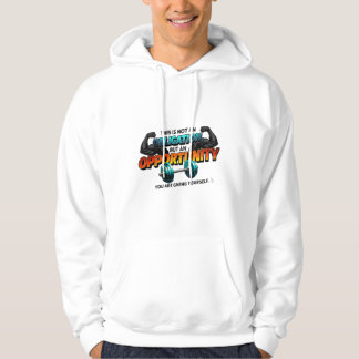 Camiseta de Citação de Academia de Oportunidade Nã