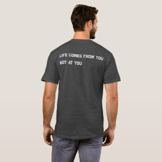 Camiseta de Citação Inspiradora com Impressão Mini