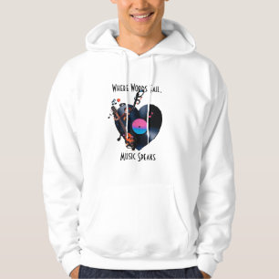 Camiseta de Citação Inspiradora para Amantes de Mú
