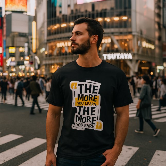 Camiseta de Citação Motivacional  (Criador carregado)