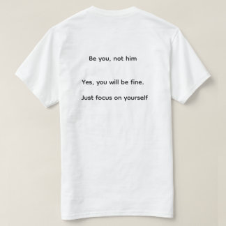 Camiseta de Citação Motivacional - Design Único Mu