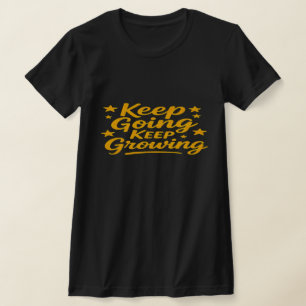 Camiseta de Citação Motivacional para Mulheres I