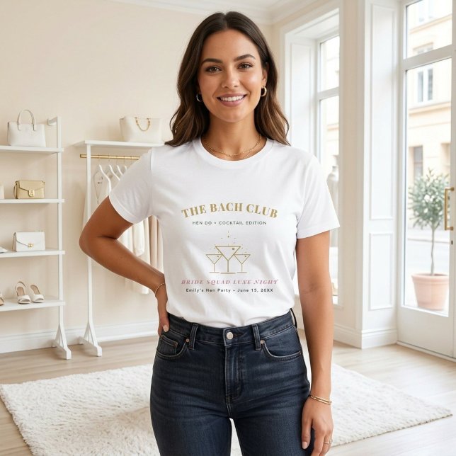 Camiseta de Cocktail para Despedida de Solteira de (Criador carregado)