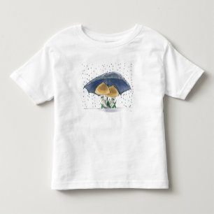 Camiseta de cogumelo de criança