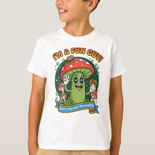 Camiseta de Cogumelo Pacífico – “Eu sou um Cara Di