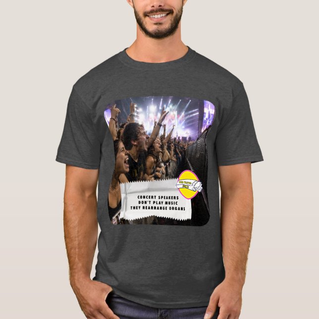 Camiseta de Comédia de Piadas de Embrulho de Chicl (Frente)