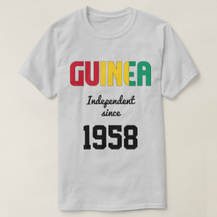 Camiseta de Comemoração da Independência da Guiné 