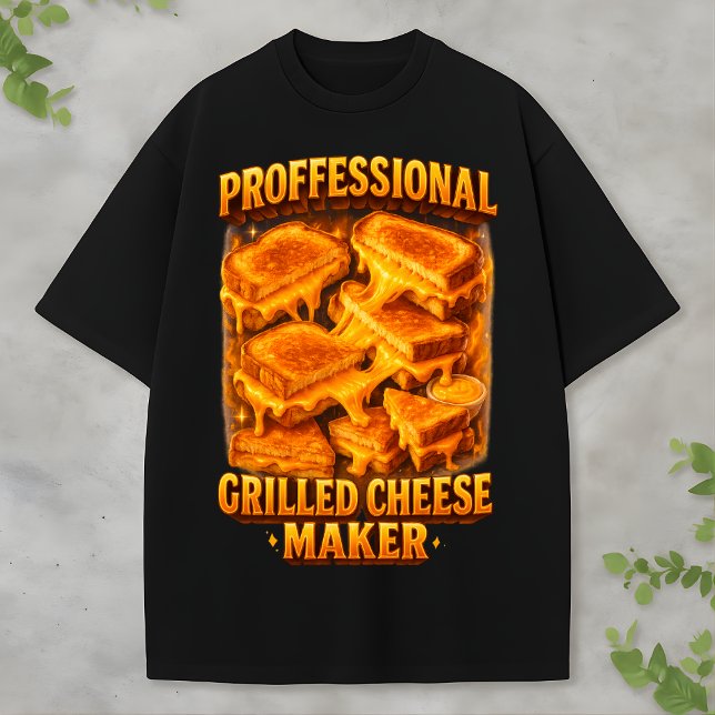 Camiseta de comida engraçada com estética de CD de (Criador carregado)