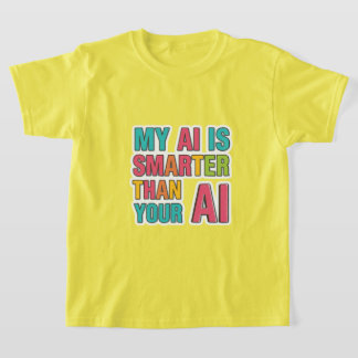 Camiseta de competição de inteligência artificial