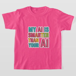 Camiseta de competição de inteligência artificial