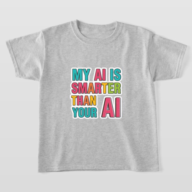 Camiseta de competição de inteligência artificial (Postura )