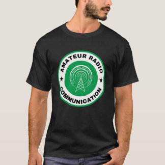 Camiseta de Comunicação de Rádio Amador verde