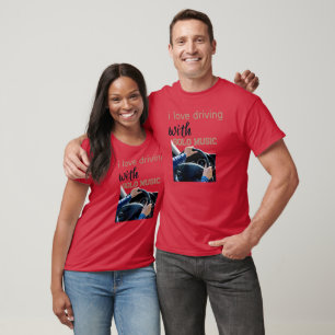 camiseta de condução, nova visão 