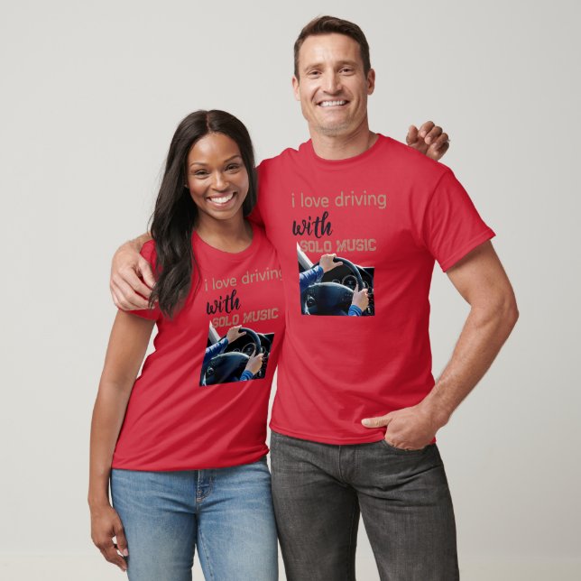 camiseta de condução, nova visão  (Unissex)