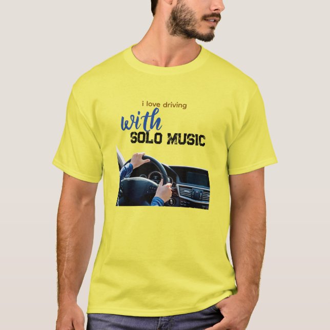 camiseta de condução, nova visão  (Frente)
