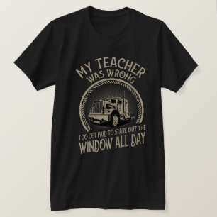 Camiseta De Condutores De Caminhões, Camisas De Ca