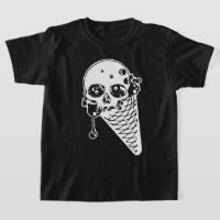 Camiseta de Cone de Sorvete Malvado