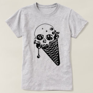 Camiseta de Cone de Sorvete Mau