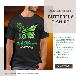 Camiseta de Conscientização da Saúde Mental