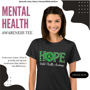 Camiseta de Conscientização da Saúde Mental
