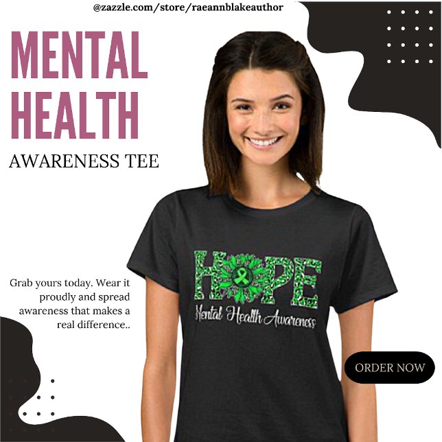 Camiseta de Conscientização da Saúde Mental (Criador carregado)
