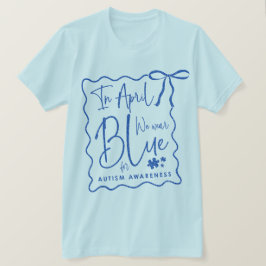 Camiseta de Conscientização do Autismo