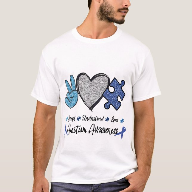 Camiseta de Conscientização do Autismo (Frente)