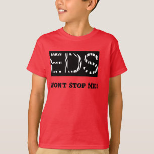 Camiseta de Conscientização EDS Não Me Parará