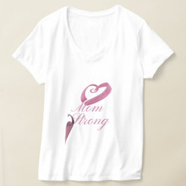 Camiseta de Conscientização sobre Câncer de Mãe Fo