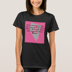 Camiseta de conscientização sobre câncer de mama e