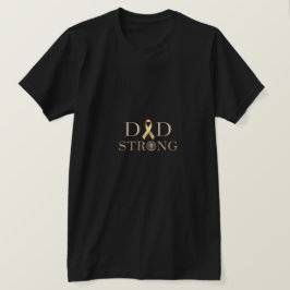 Camiseta de Conscientização sobre Câncer do Pai Fo