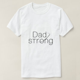 Camiseta de Conscientização sobre Câncer do Pai Fo