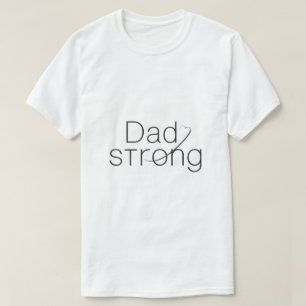 Camiseta de Conscientização sobre Câncer do Pai Fo