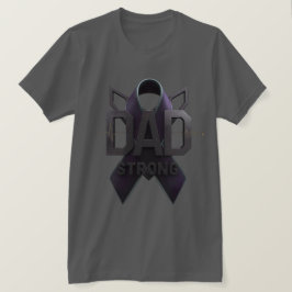 Camiseta de Conscientização sobre Câncer do Pai Fo