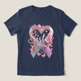 Camiseta de Conscientização sobre Câncer Irmã Fort