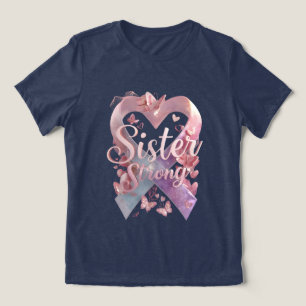 Camiseta de Conscientização sobre Câncer Irmã Fort