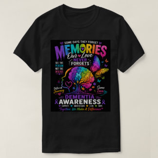 Camiseta de Conscientização sobre Demência Memória
