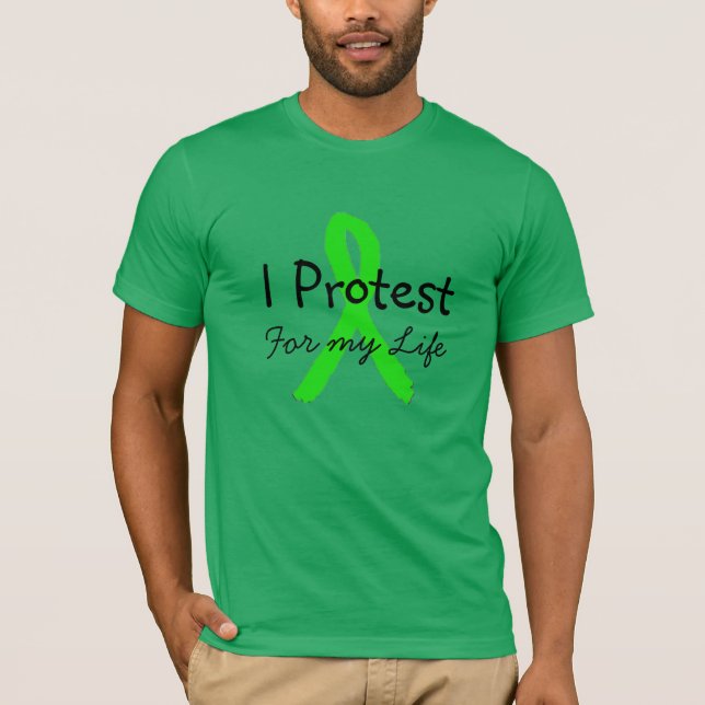 Camiseta de Conscientização sobre Doença de Lyme ' (Frente)